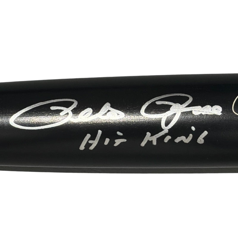 Pete Rose Autographed Hit King Black Baseball