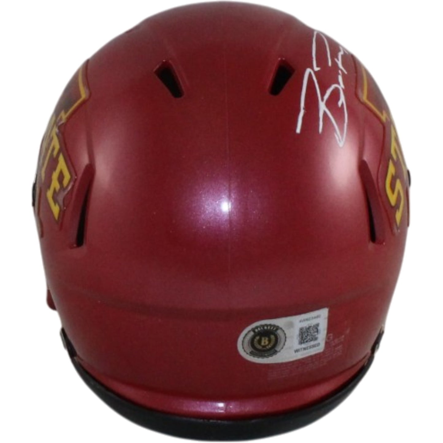 Brock Purdy Autographed Iowa State Cyclones Slate Mini Helmet