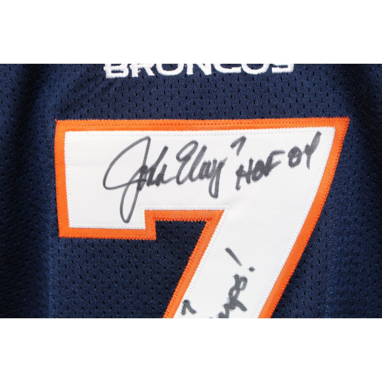 John Elway Autographed Denver Broncos Mitchell & Ness Super Bowl XXXII Jersey