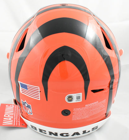 Chad Johnson Signed Cincinnati Bengals Full Size Speedflex Helmet