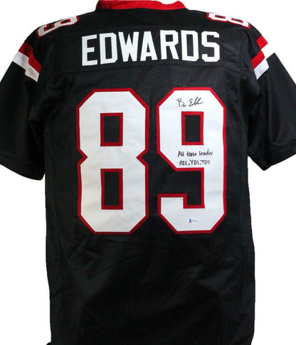 Bryan Edwards Autographed South Carolina Gamecocks Custom Black Jersey