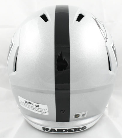 Bo Jackson Signed Las Vegas Raiders Full Size Speed Replica Helmet