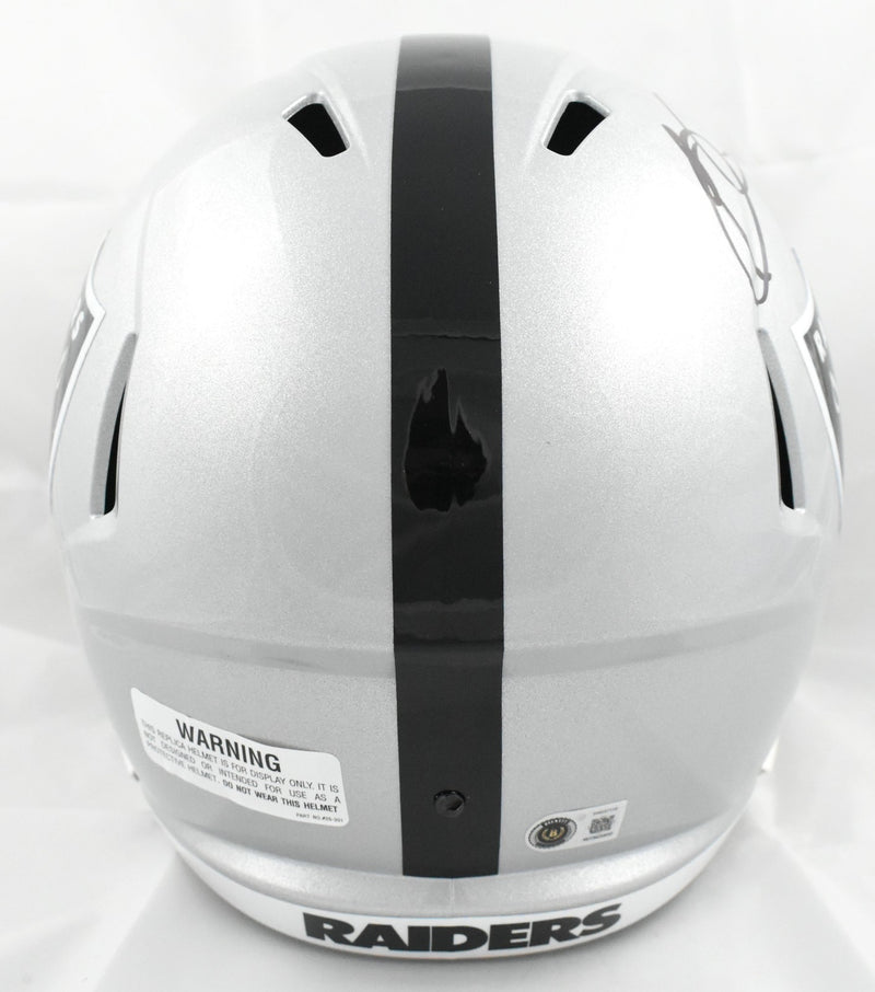 Bo Jackson Signed Las Vegas Raiders Full Size Speed Replica Helmet