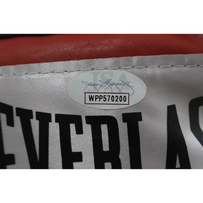 Pernell Whitaker Autographed Everlast Red Boxing Glove