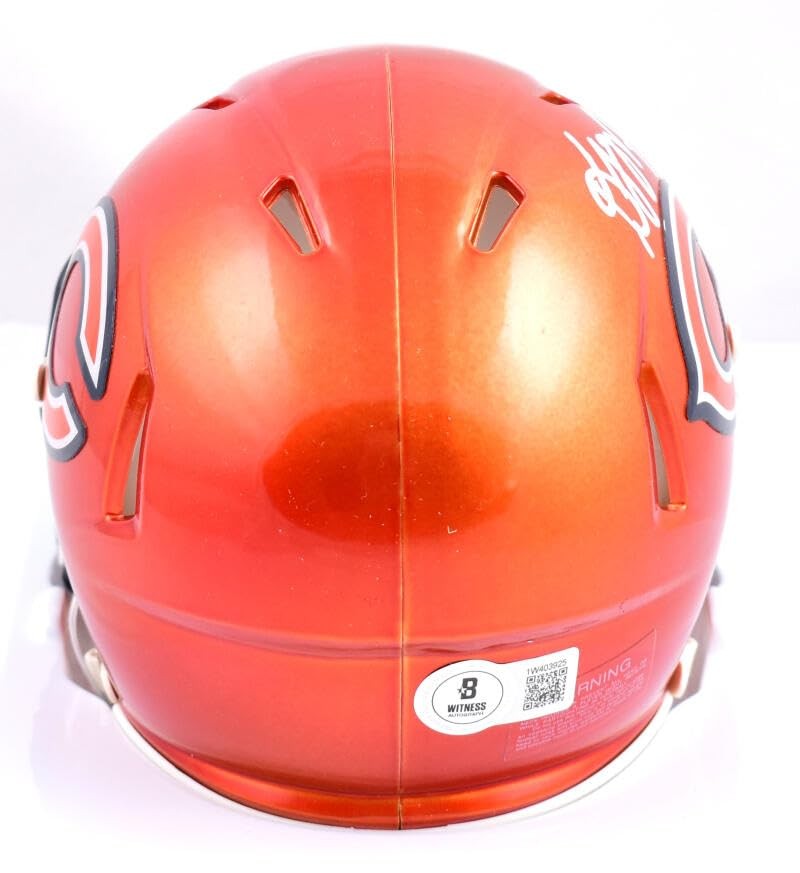 DJ Moore Signed Chicago Bears Flash Speed Mini Helmet