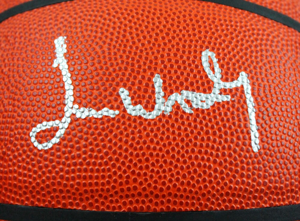 James Worthy Autographed Official NBA Wilson Basketball