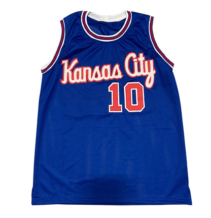 Otis Birdsong Signed Kansas City Kings Jersey "4x AS" (Beckett COA)