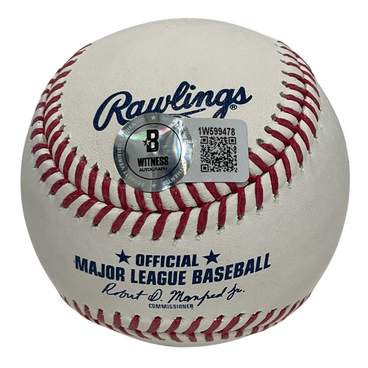Julio Franco Signed MLB Baseball 1991 Batting Champ BAS