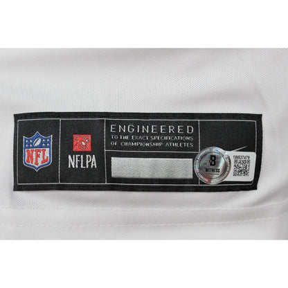 Joe Namath Autographed New York Jets White Nike Vapor Jersey