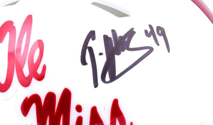 Patrick Willis Signed Ole Miss Rebels Speed Mini Helmet