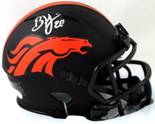 Brian Dawkins Denver Broncos Eclipse Speed Mini Helmet