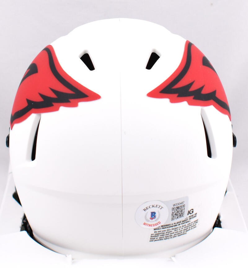JJ Watt Signed Arizona Cardinals Lunar Speed Mini Helmet