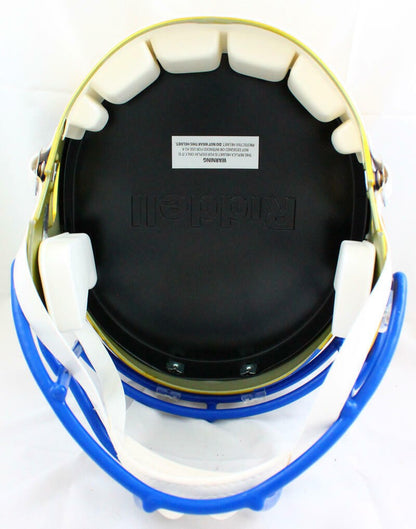 Eric Dickerson Signed Los Angeles Rams Flash Speed Full Size Helmet