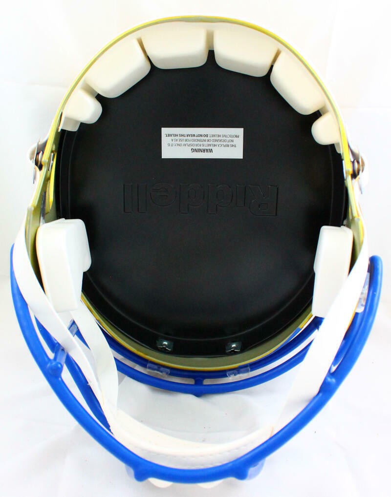 Eric Dickerson Signed Los Angeles Rams Flash Speed Full Size Helmet