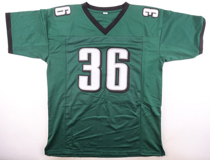 Jay Ajayi Signed Philadelphia Eagles Green Custom Jersey