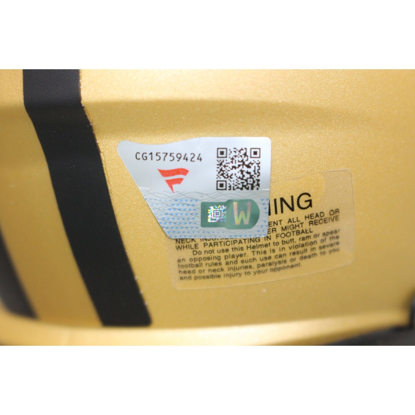 Christian McCaffrey Signed San Francisco 49ers Rave Mini Helmet