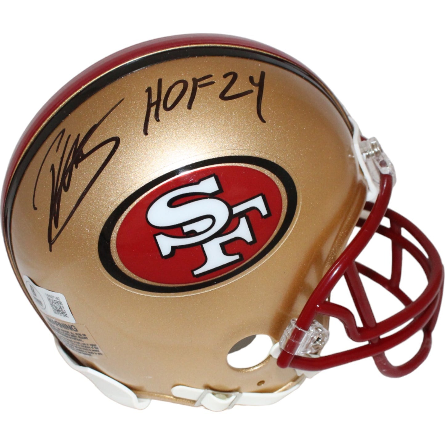 Patrick Willis Signed San Francisco 49ers Throwback VSR4 Mini Helmet HOF
