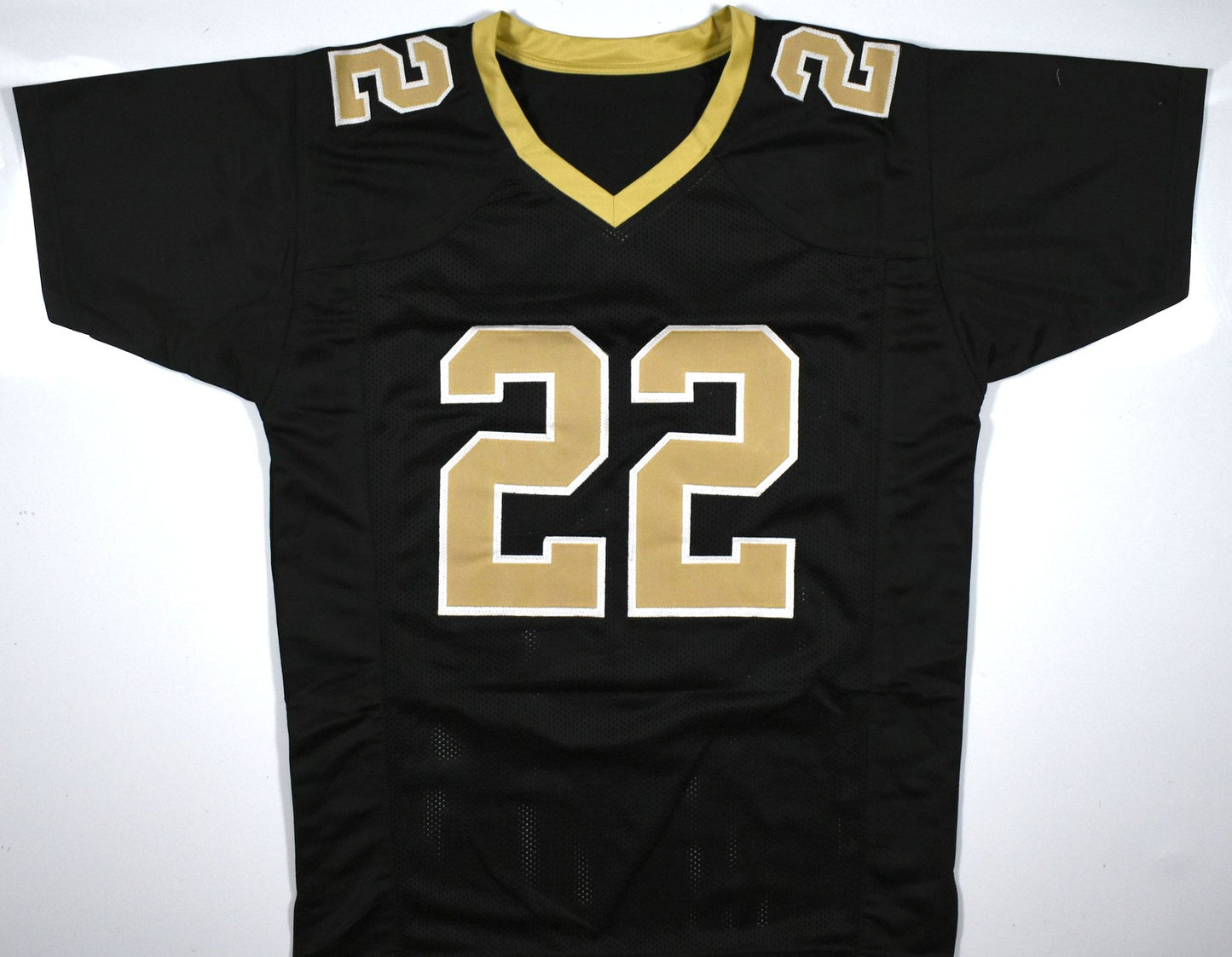 Rashid Shaheed Signed Custom Black Football Jersey