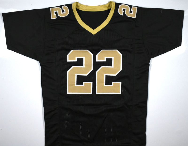 Rashid Shaheed Signed Custom Black Football Jersey