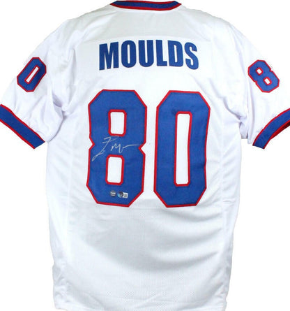 Eric Moulds Signed Buffalo Bills White Custom Jersey