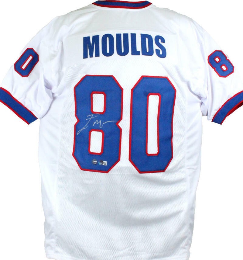 Eric Moulds Signed Buffalo Bills White Custom Jersey