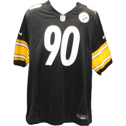 TJ Watt Pittsburgh Steelers Autographed Nike Black Jersey (Beckett)