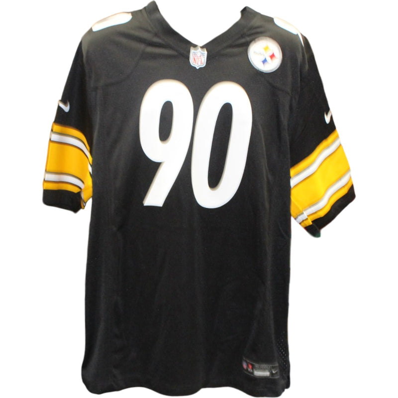 TJ Watt Pittsburgh Steelers Autographed Nike Black Jersey (Beckett)
