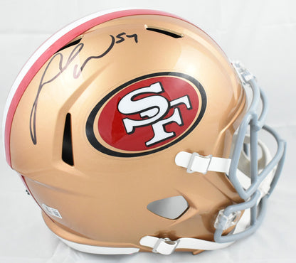 Fred Warner Autographed San Francisco 49ers Full Size Speed Helmet