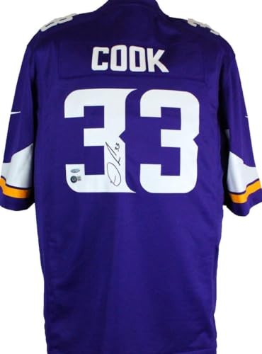 Dalvin Cook Signed Minnesota Vikings Purple Nike Game Jersey