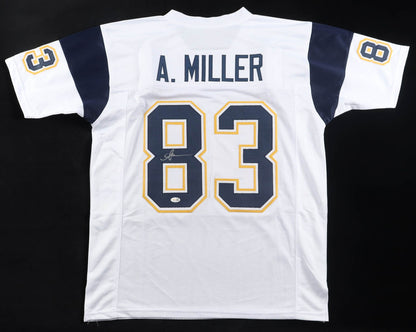 Anthony Miller Signed Los Angeles Chargers White Custom Jersey
