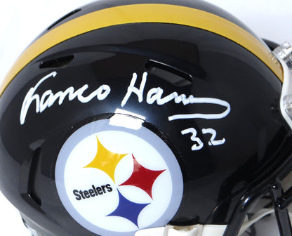 Franco Harris Signed Pittsburgh Steelers Speed Mini Helmet