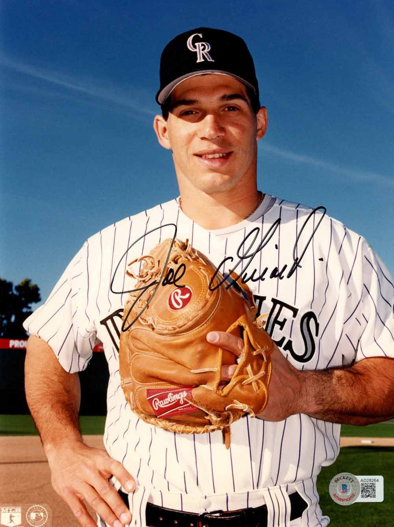 Joe Girardi Signed Colorado Rockies 8x10 Photo (Beckett BAS)