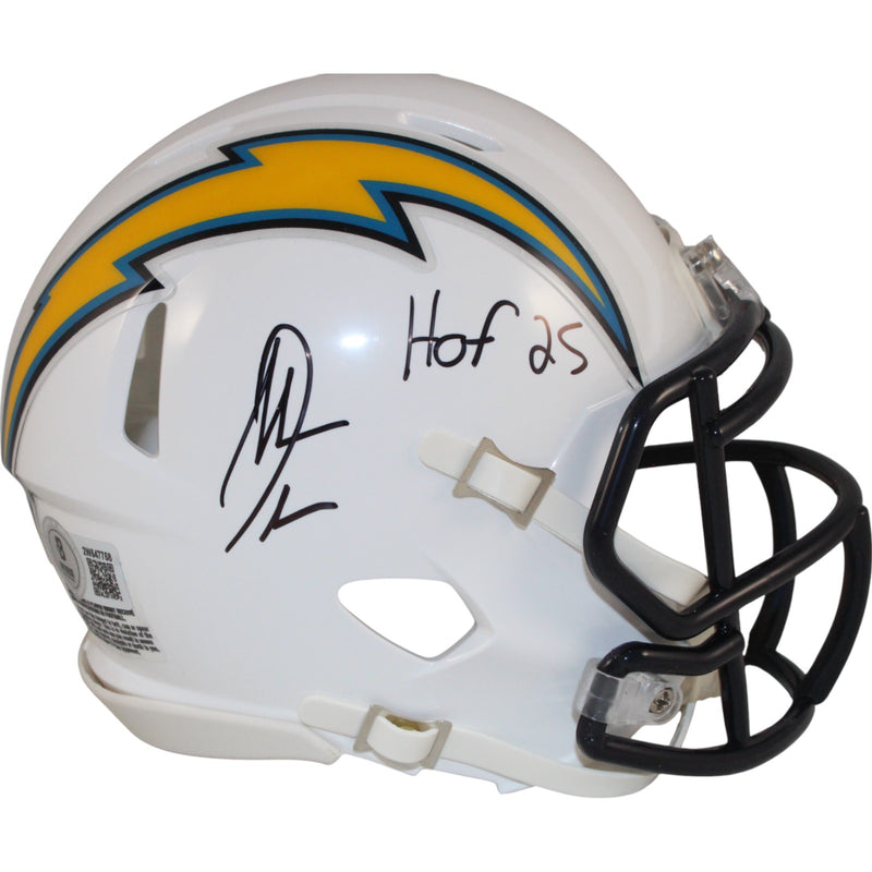 Antonio Gates San Diego Chargers Autographed Throwback Mini Helmet (HOF)