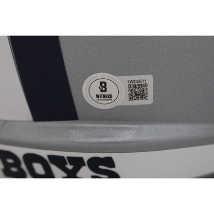 Roger Staubach Signed Dallas Cowboys Full Size Replica Helmet (BAS)