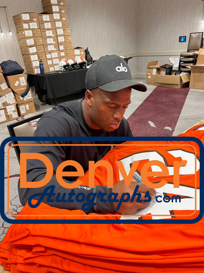 Nick Chubb Autographed Pro Style Custom Football Jersey