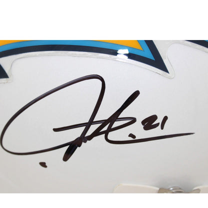 LaDainian Tomlinson Signed San Diego Chargers Full Size Throwback Helmet