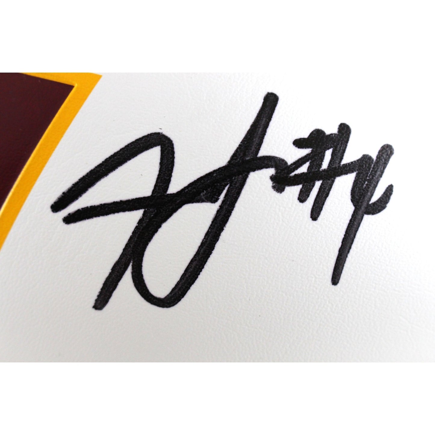 Frankie Luvu Autographed Washington Commanders Logo Football