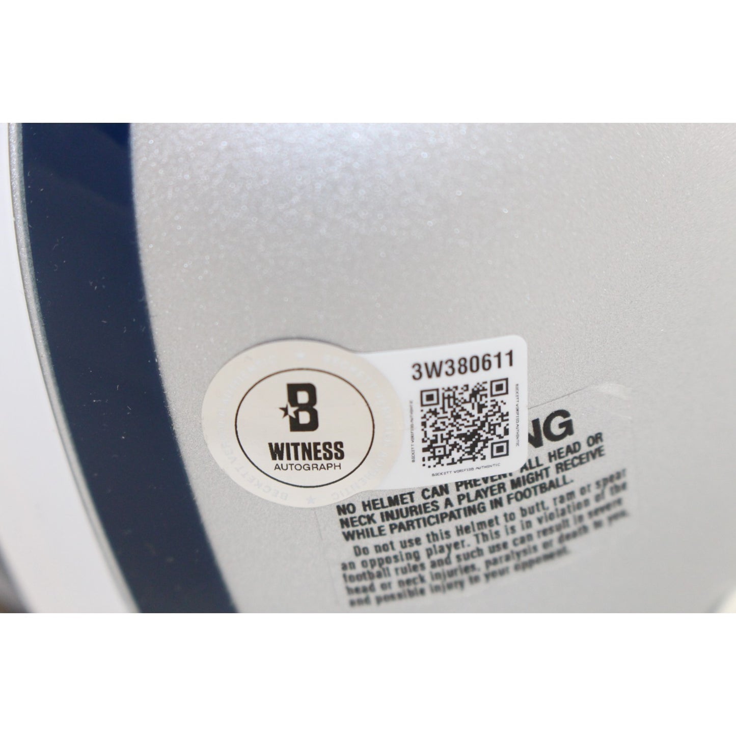Michael Irvin Signed Dallas Cowboys VSR4 Mini Helmet