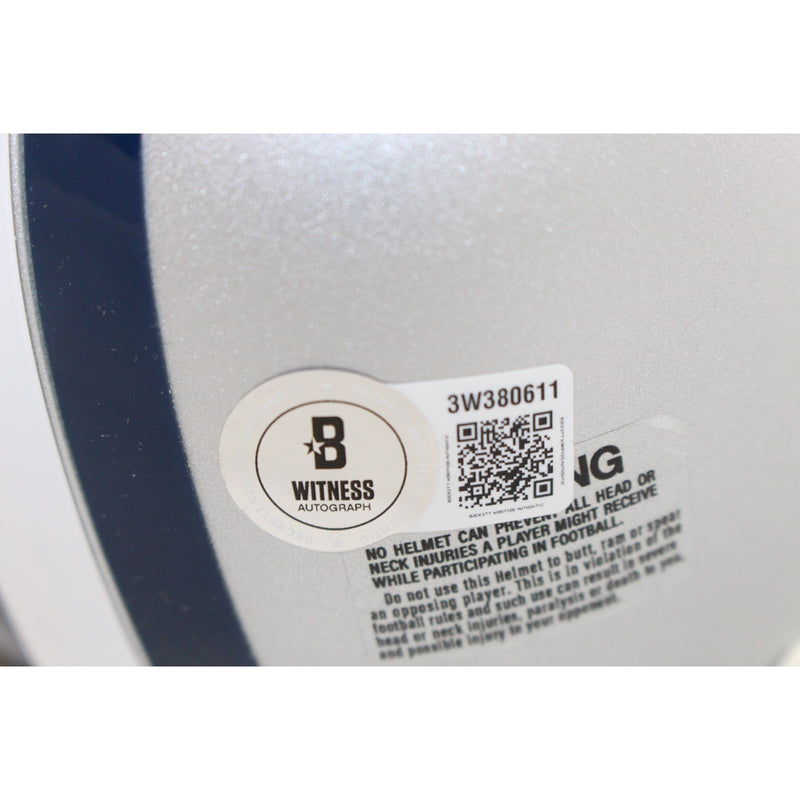 Michael Irvin Signed Dallas Cowboys VSR4 Mini Helmet