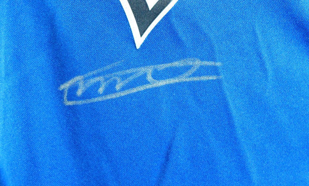 Vladimir Guerrero Jr. Autographed Toronto Blue Jays Majestic Jersey - Silver
