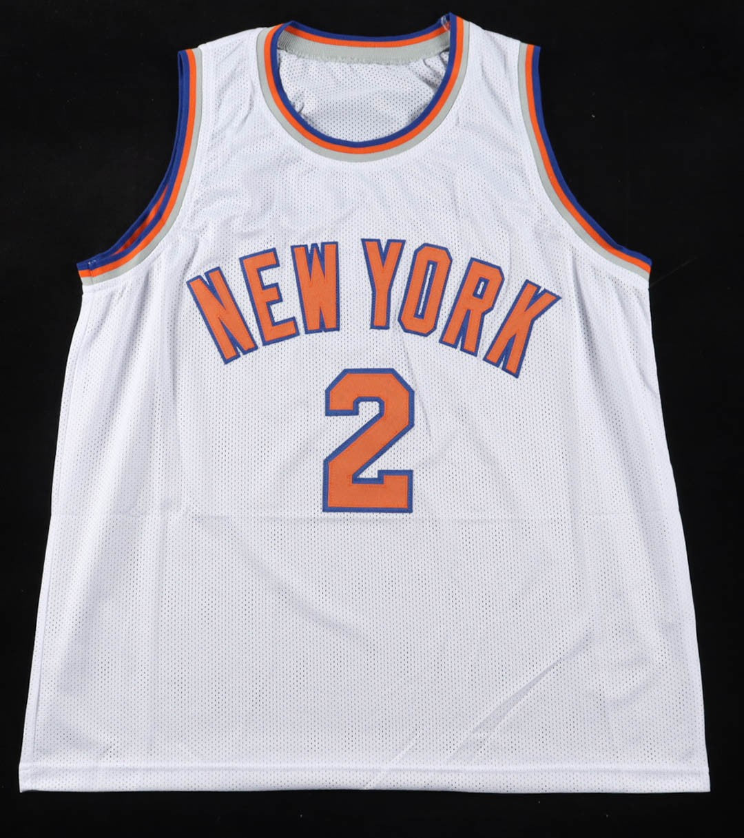 Miles McBride Autographed New York Knicks White Jersey