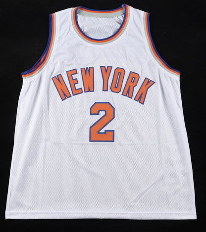 Miles McBride Autographed New York Knicks White Jersey