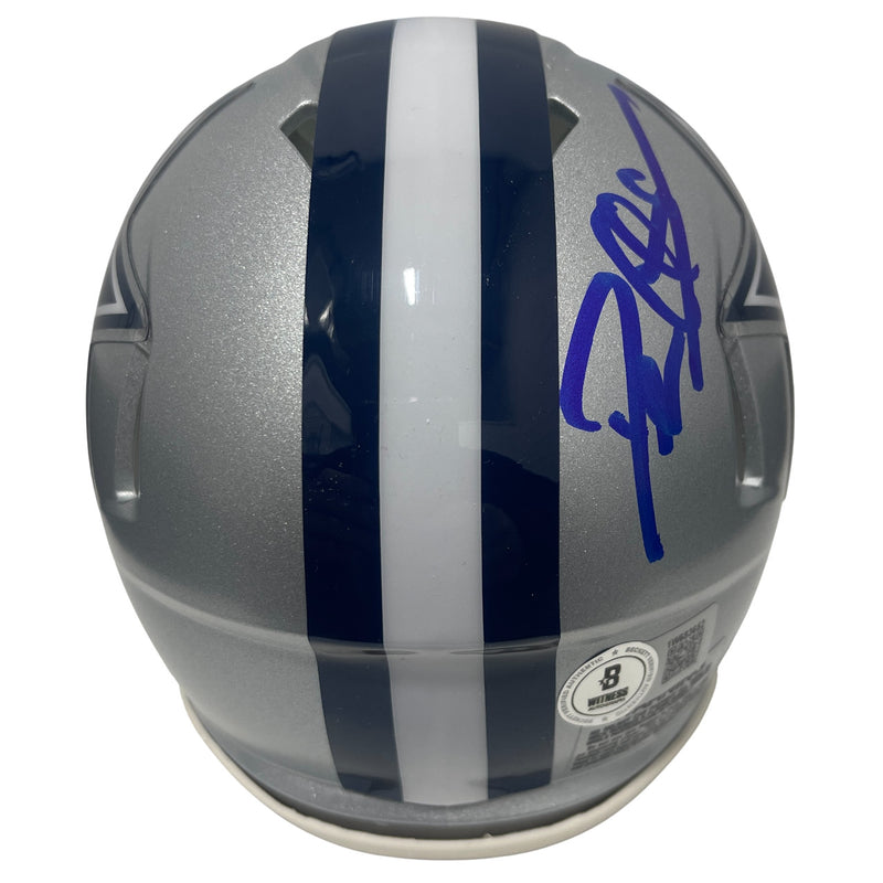 Deion Sanders Dallas Cowboys Autographed Speed Mini Helmet (BAS)