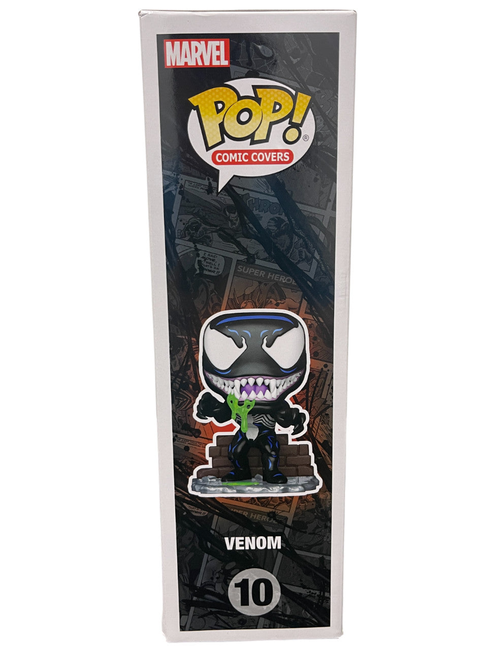 Tom Hardy Signed Venom Funko Pop #10 with Sam De La Rosa Sketch