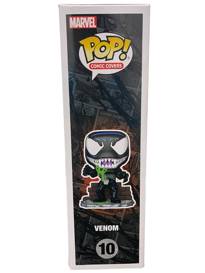 Tom Hardy Signed Venom Funko Pop #10 with Sam De La Rosa Sketch