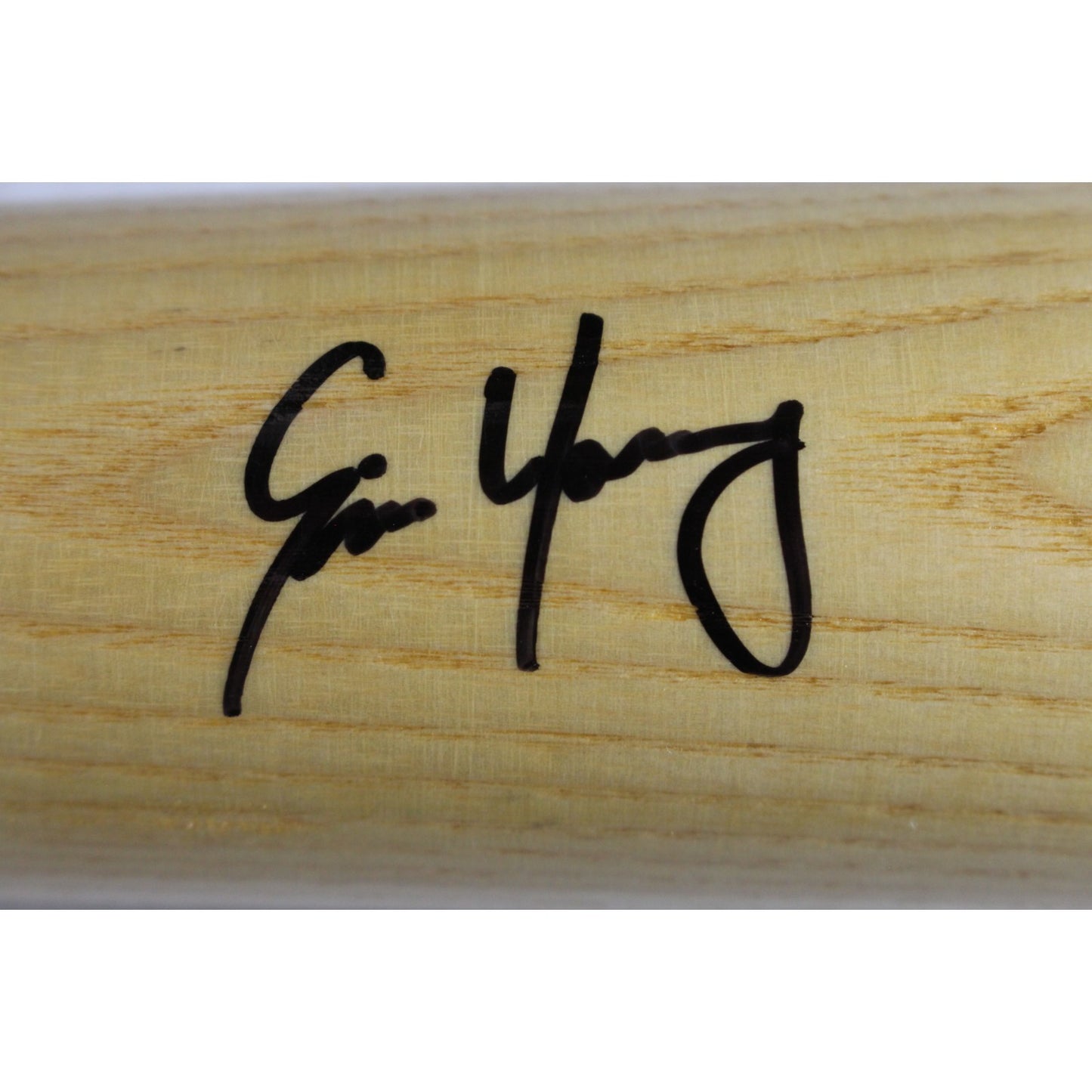 Eric Young Signed Colorado Rockies Cooperstown Baseball Bat "1st HR"