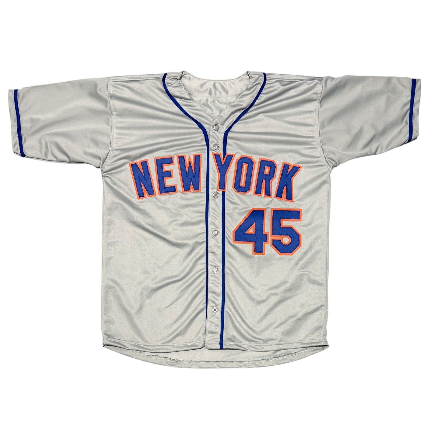 John Franco Signed New York Mets Custom Baseball Jersey JSA