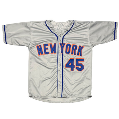 John Franco Signed New York Mets Custom Baseball Jersey JSA