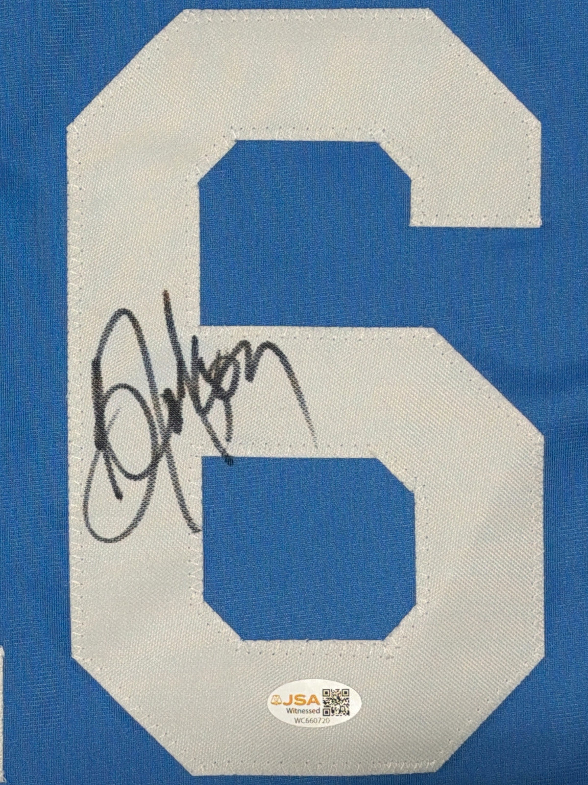 Bo Jackson Signed Kansas City Royals Custom Jersey