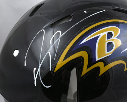 Ray Lewis Autographed Baltimore Ravens Full Size Authentic Helmet